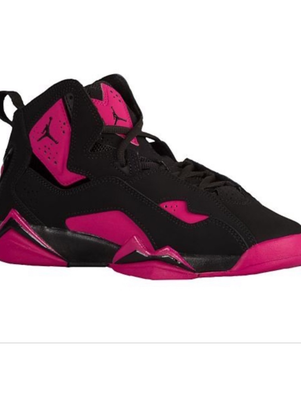 Jordan True Flight Black/Fuchsia
Basketball Shoes 5 Y or Womens 6.5